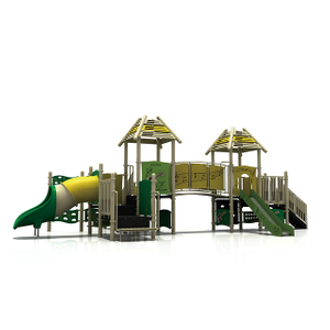子供のための遊園地屋外音楽遊び場スライド装置