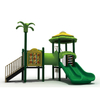 遊園地のためのスライドプレイセット屋外機器を備えた子供の森の遊び場